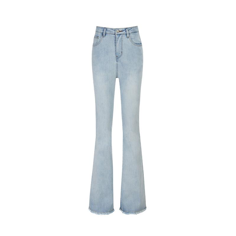 Jeans |  Damen Bootcut Jeans Illusion Bekleidung Damen